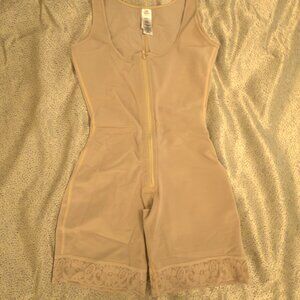 Elegant Beige Shapewear Bodysuit